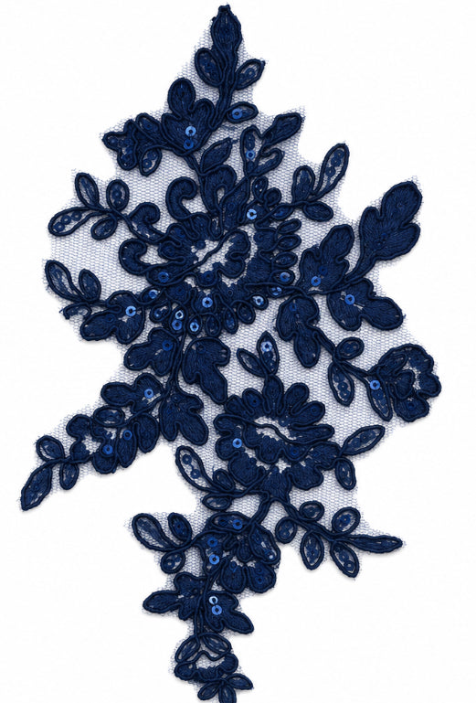 Navy Lace