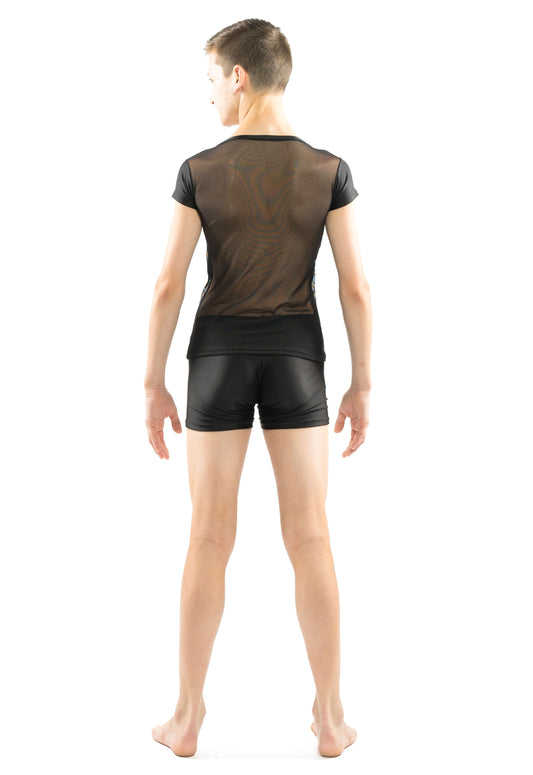 Men's Cap Sleeve Top - Patrick J Design.com, dance wear, costum costumes, dance