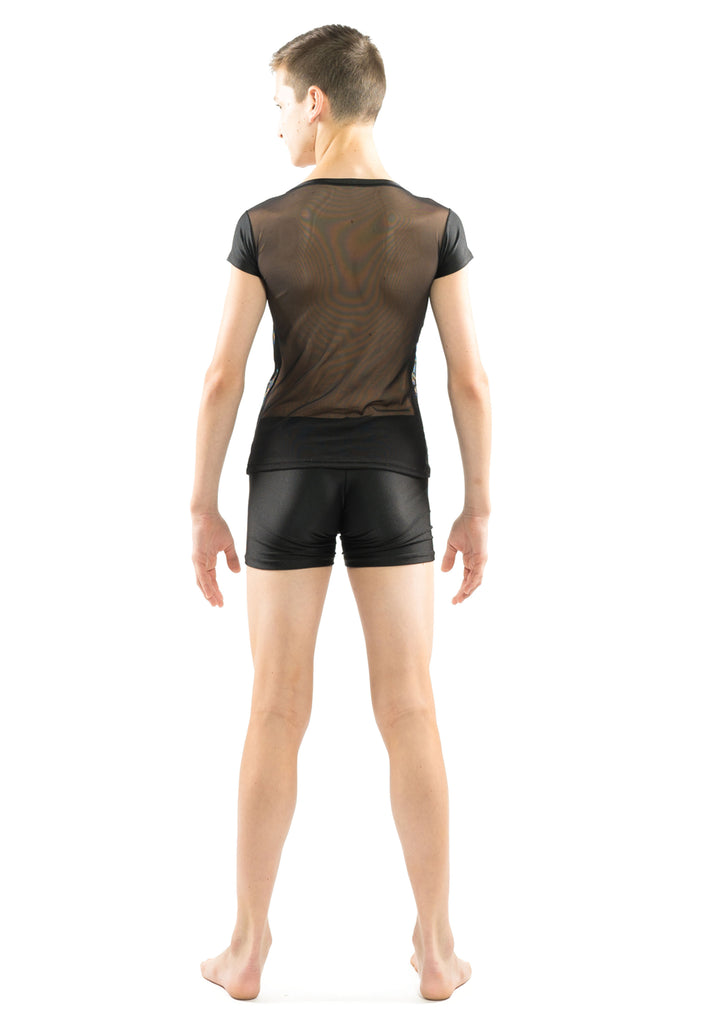Men's Cap Sleeve Top - Patrick J Design.com, dance wear, costum costumes, dance