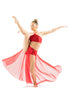 Double Slit Floor Length Skirt - Patrick J Design.com, dance wear, costum costumes, dance