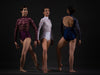 Amador High Waisted Leotard - Patrick J Design.com, dance wear, costum costumes, dance