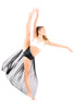 Floor Length Back Skirt - Patrick J Design.com, dance wear, costum costumes, dance