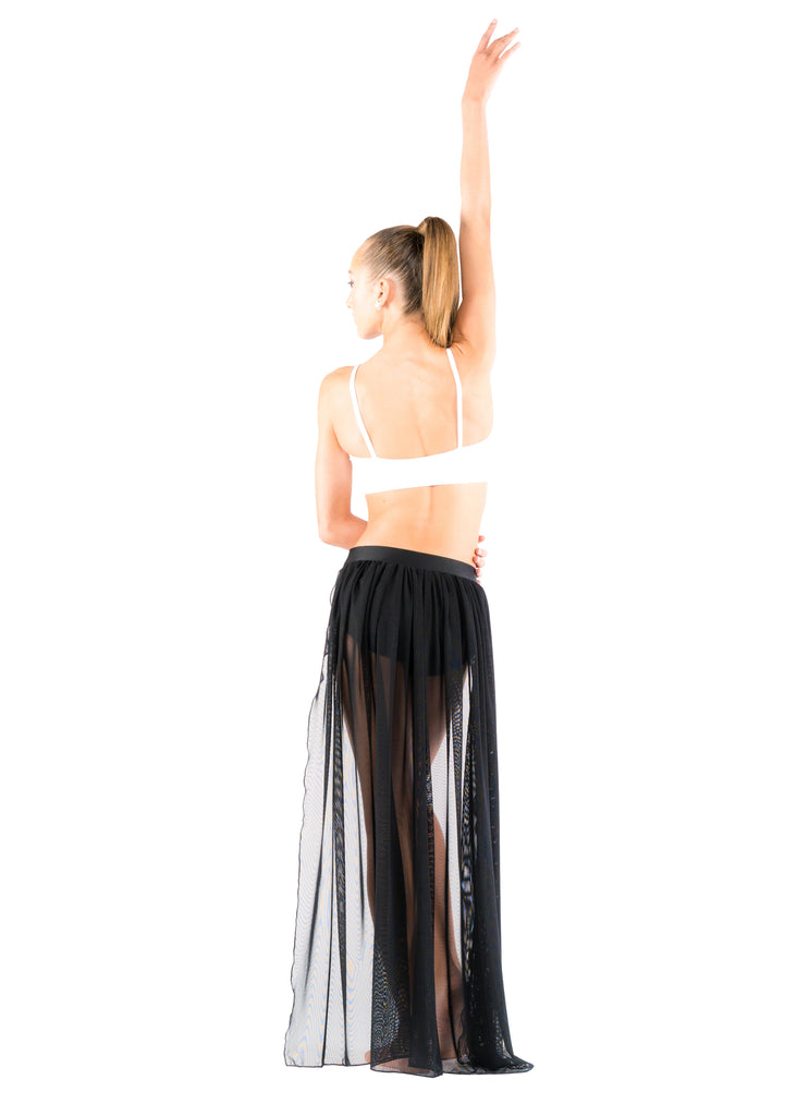 Floor Length Back Skirt - Patrick J Design.com, dance wear, costum costumes, dance