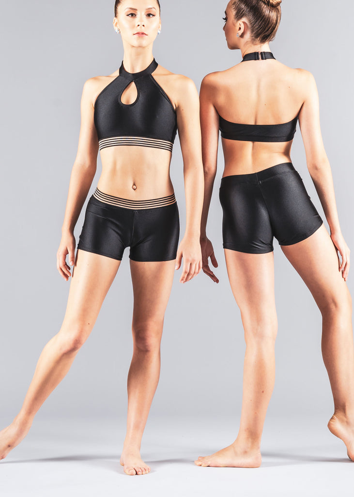 Tiffany Uniform Short - Patrick J Design.com, dance wear, costum costumes, dance