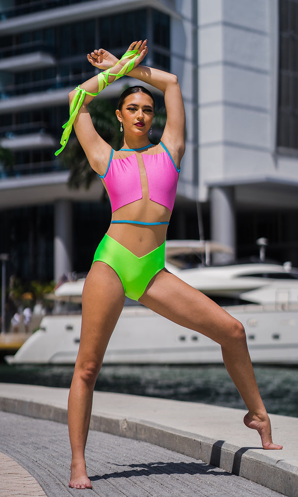 In Stock - Neon Vibes Leotard –